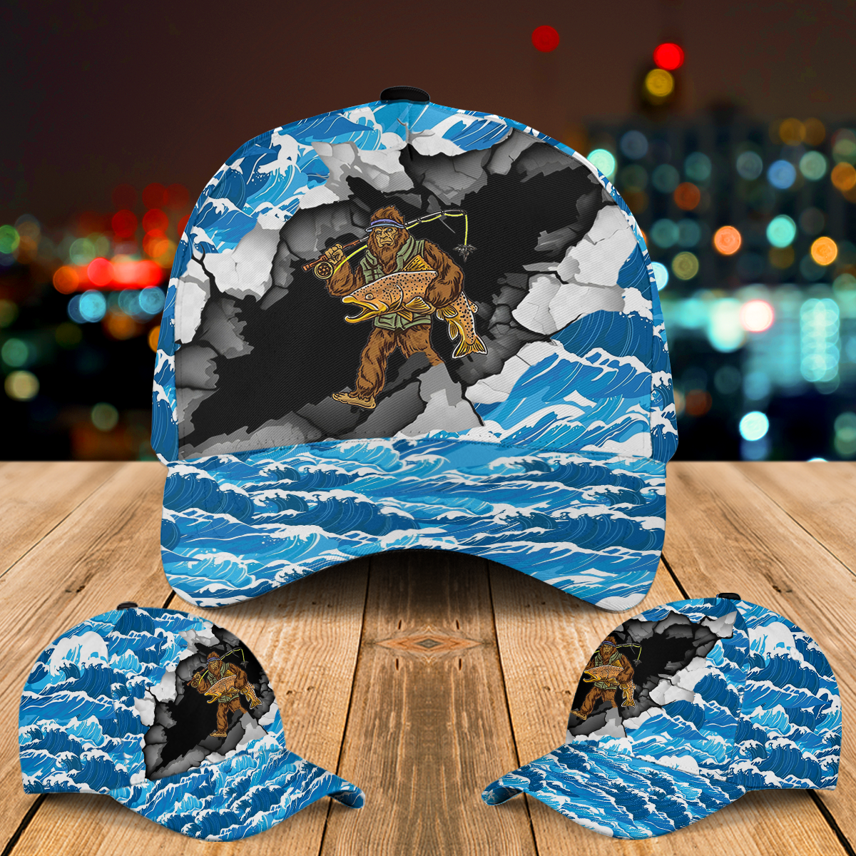 Brown Trout Fishing Baseball Cap