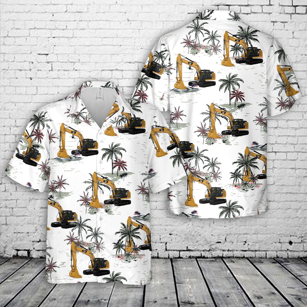 CAT 320F L excavator specs (2016 - 2019) Hawaiian Shirt