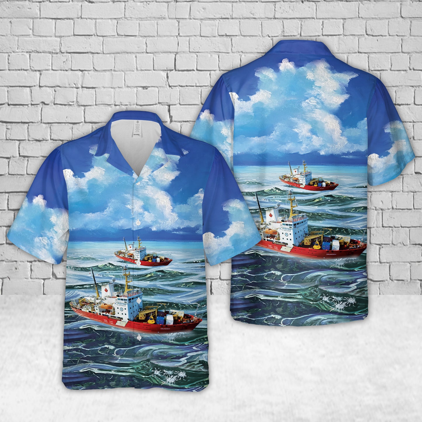 CCGS Amundsen Canadian Coast Guard Hawaiian Shirt