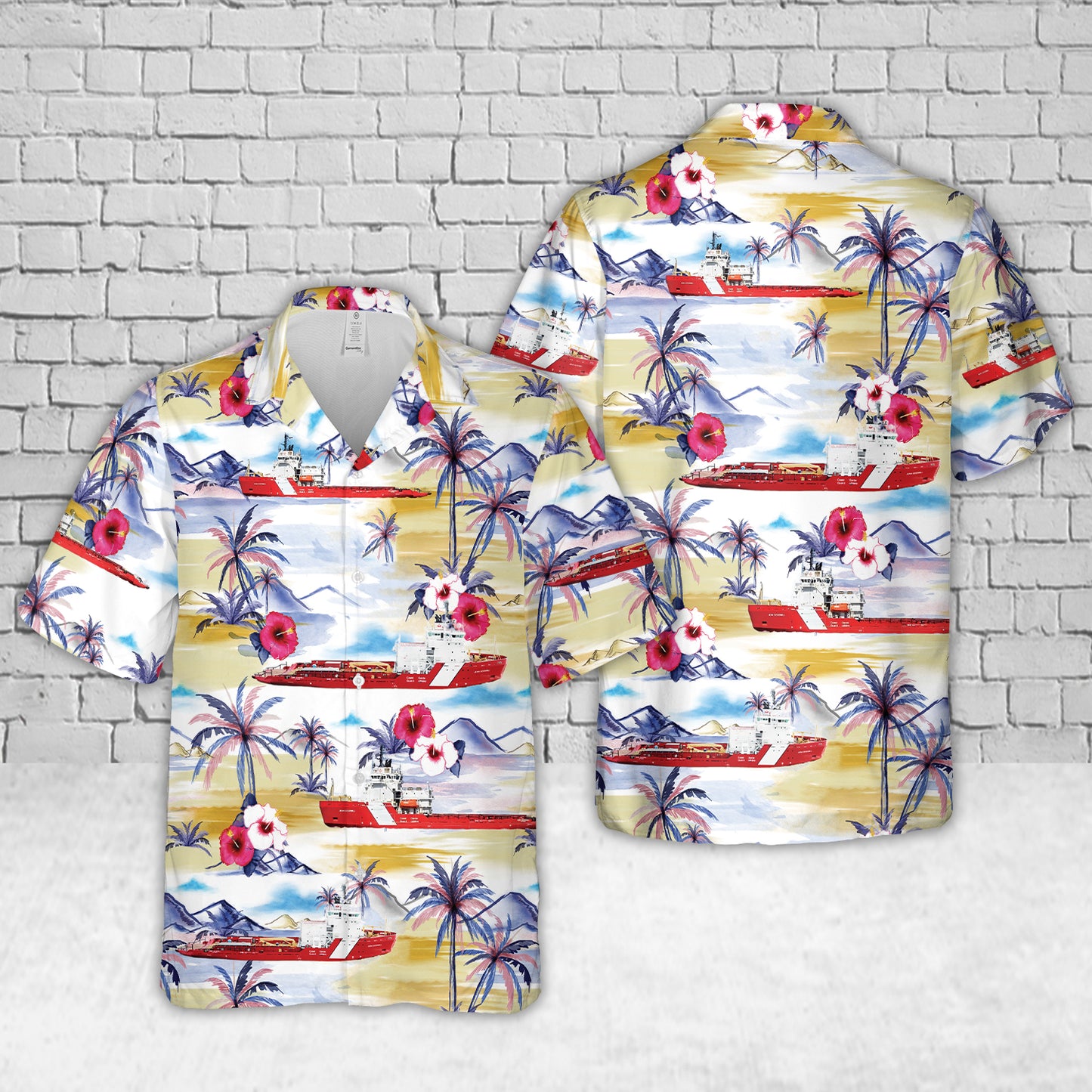 CCGS Jean Goodwill Canadian Coast Guard Hawaiian Shirt