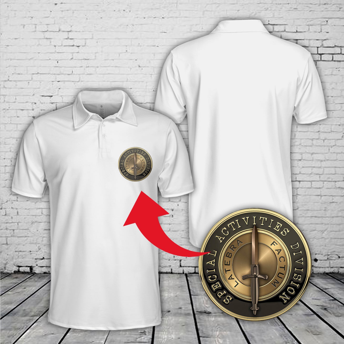 CIA Special Activities Division Polo Shirt