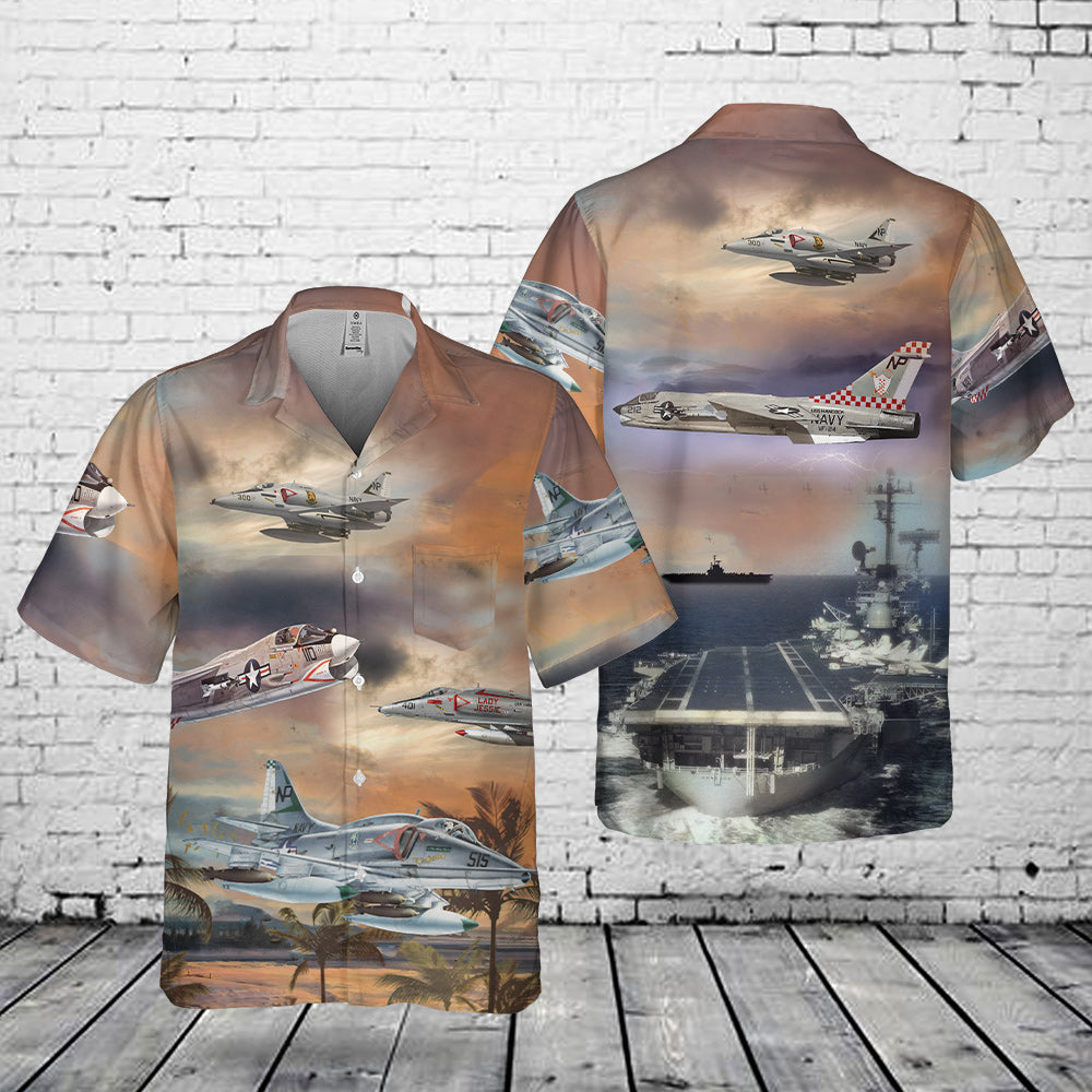 CVW 21 Pocket Hawaiian Shirt