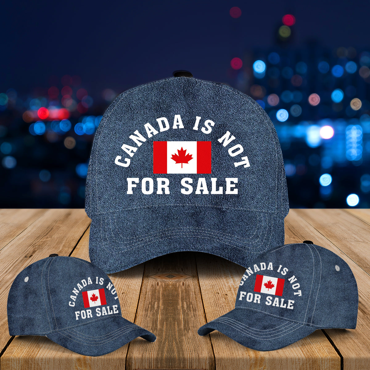 Canada is Not For Sale Baseball Cap