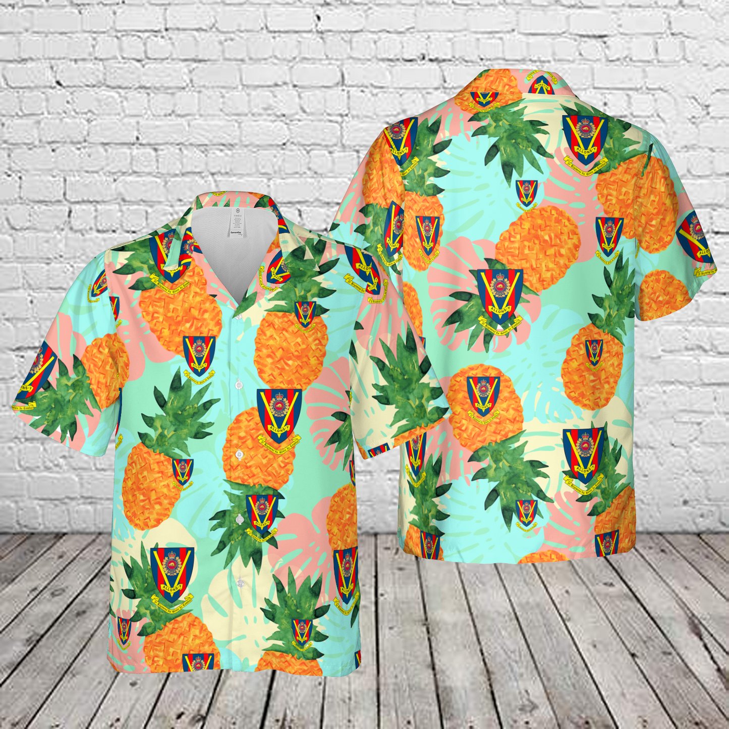 Canadian Army 5 Combat Engineer Regiment Hawaiian Shirt