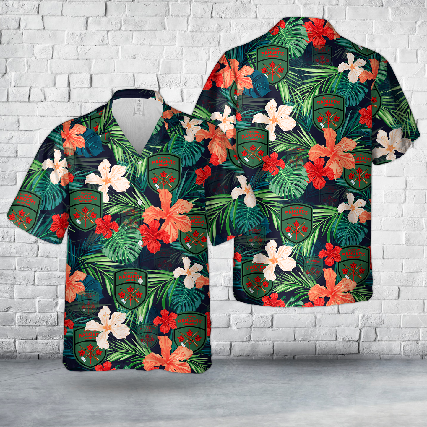 Canadian Army Canadian Rangers Hawaiian Shirt