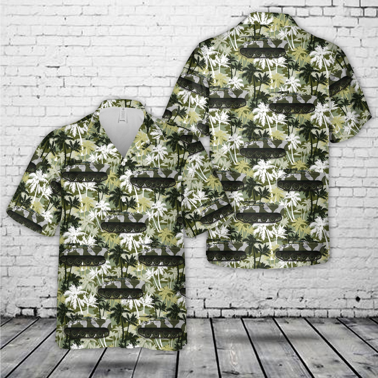 Canadian Army M113 Lynx Hawaiian Shirt