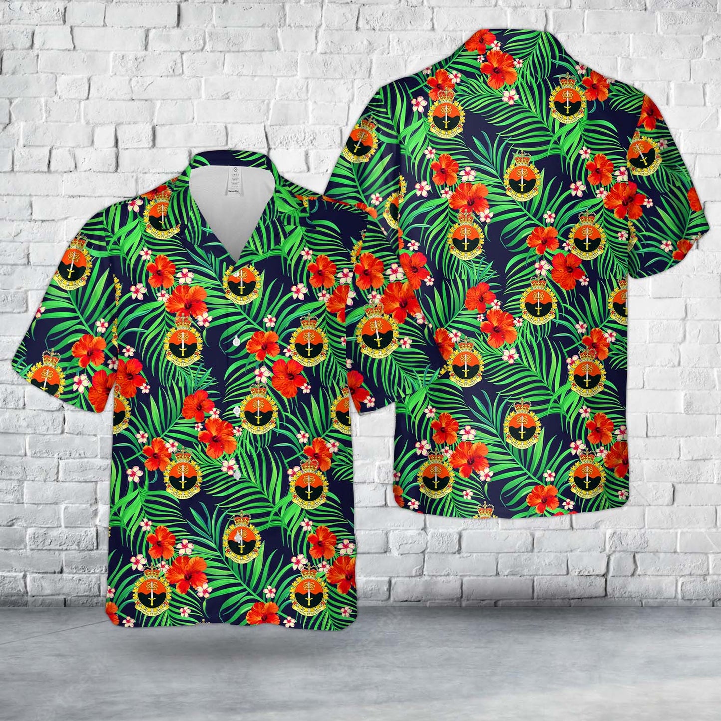Canadian Army, 21 Electronic Warfare Regiment (21 EW) Hawaiian Shirt
