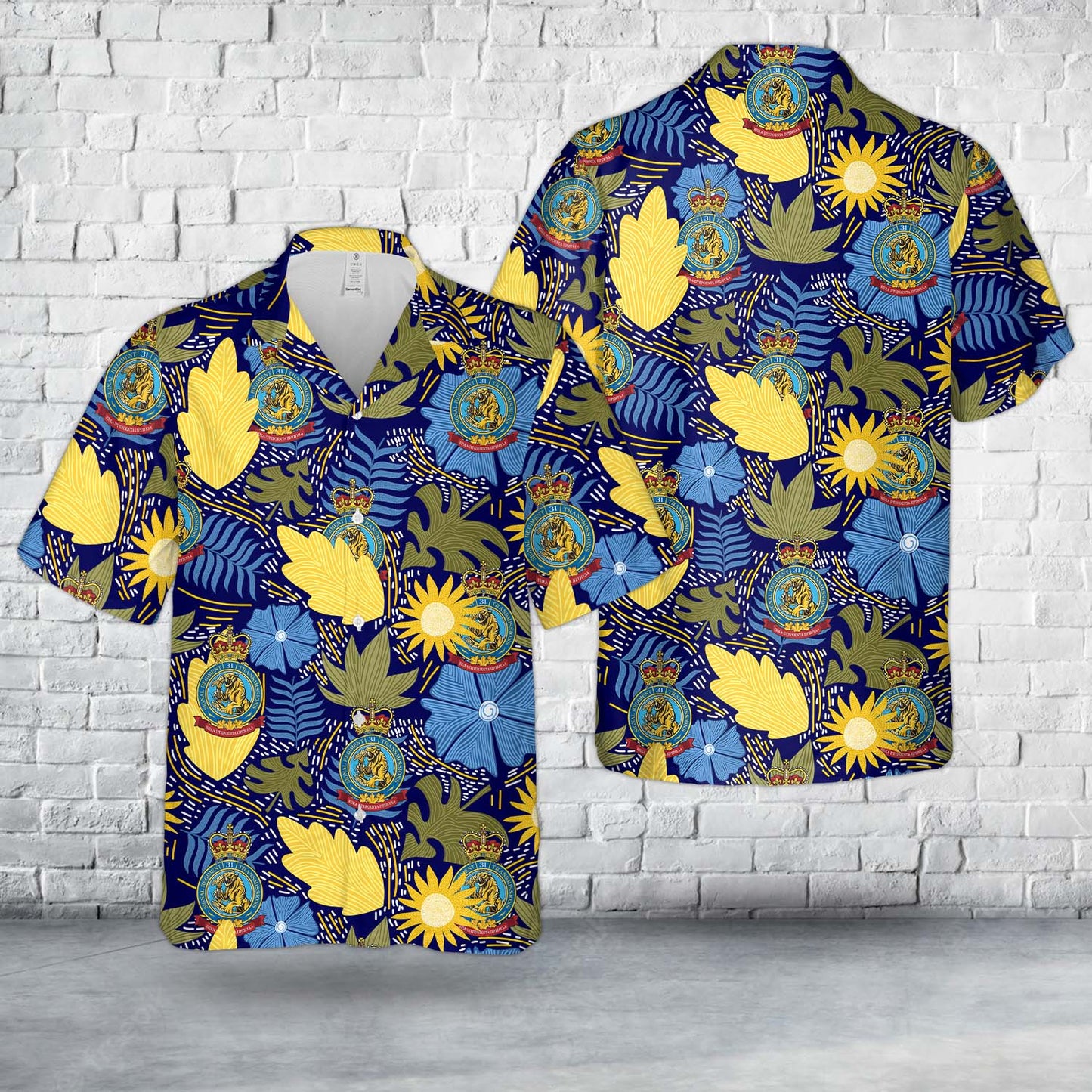 Canadian Army, 31 Signal Regiment Hawaiian Shirt