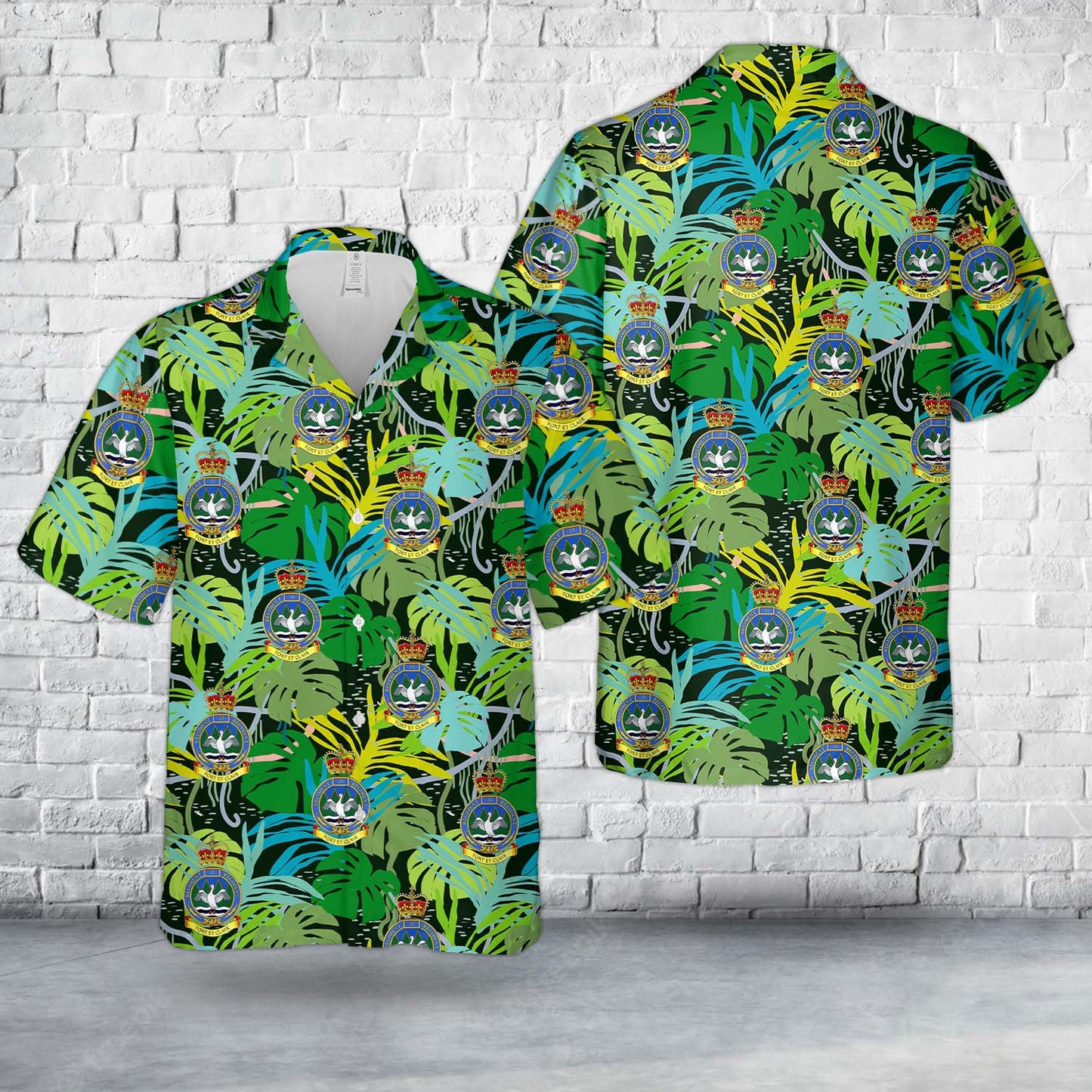 Canadian Army, 35 Signal Regiment Hawaiian Shirt