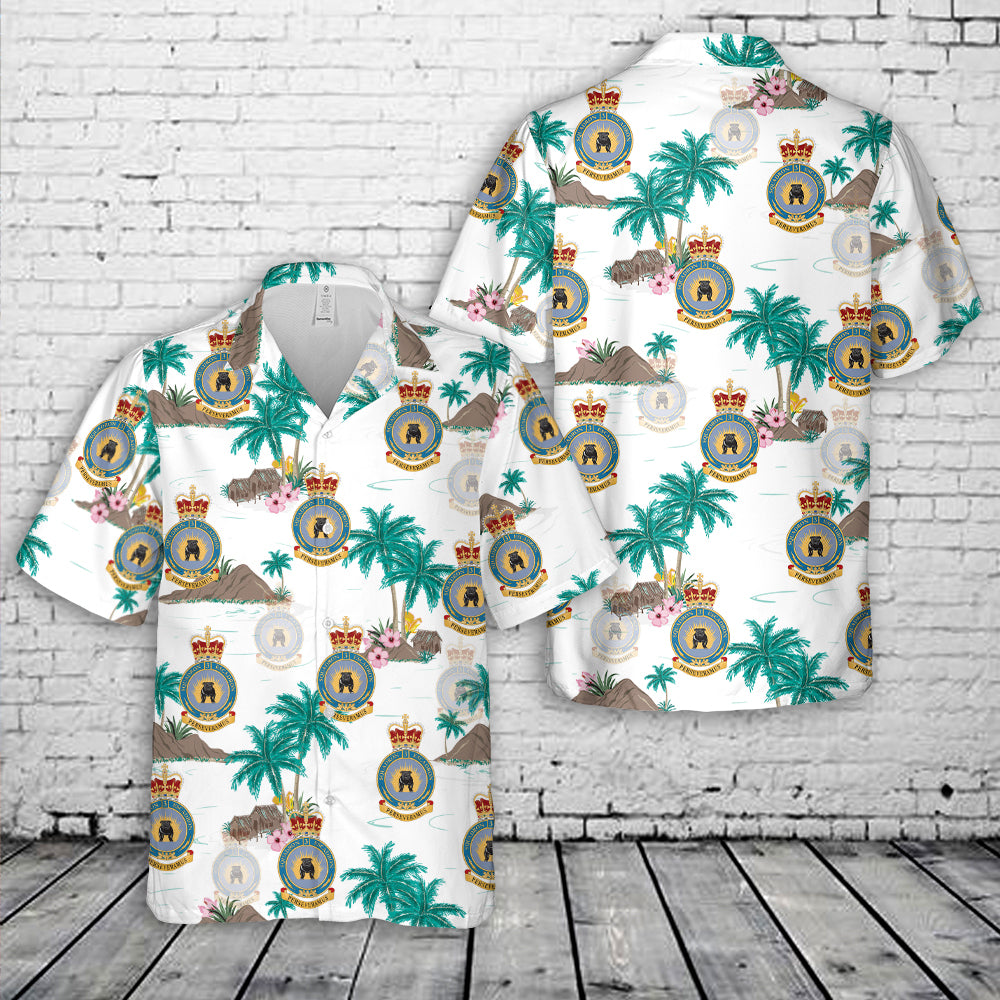 Canadian Army, 3 Canadian Division Support Group Signal Squadron (3 CDSG) Hawaiian Shirt