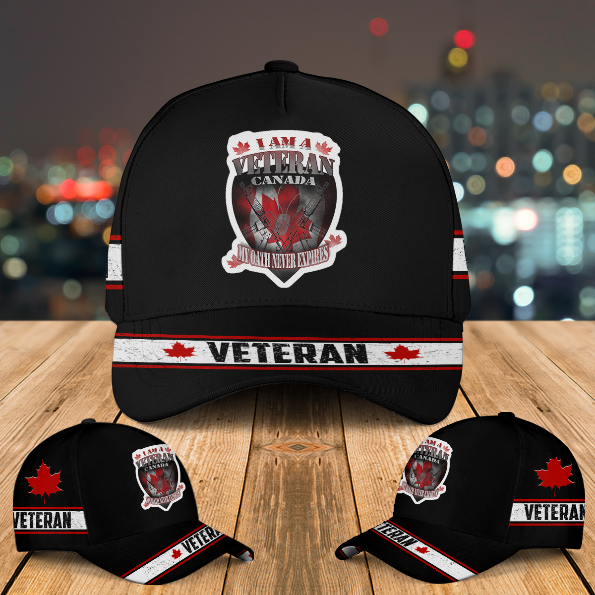 Canadian Veteran Baseball Cap
