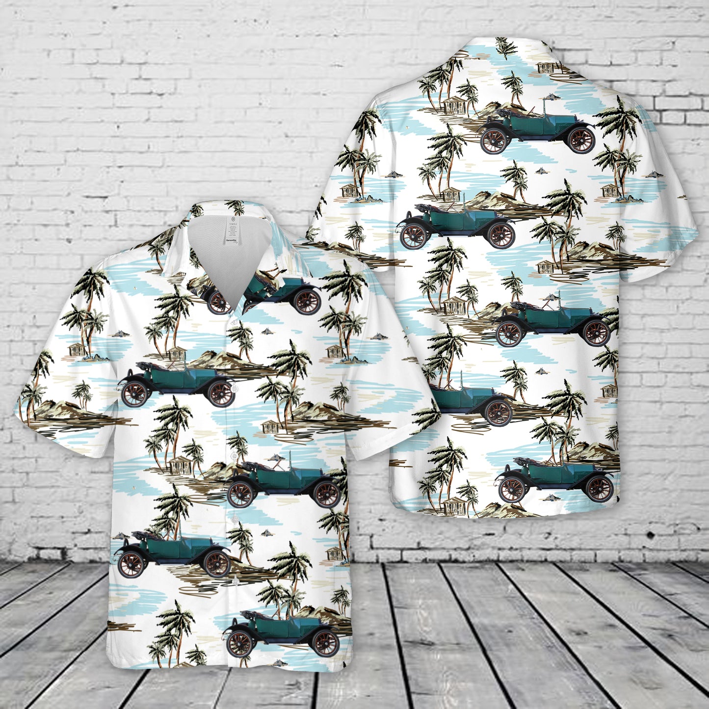 Car Monroe M2 Roadster Runabout 1915 Hawaiian Shirt