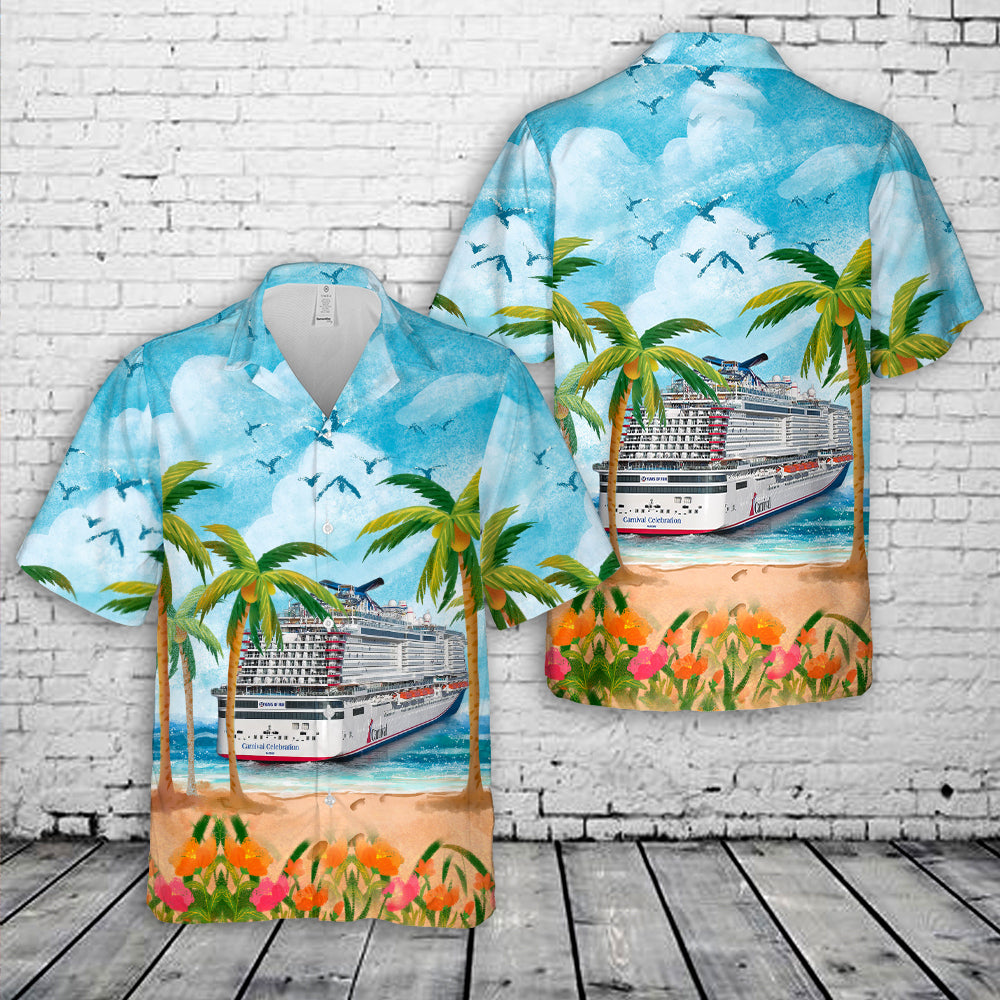 Carnival Cruise Line Carnival Celebration Hawaiian Shirt