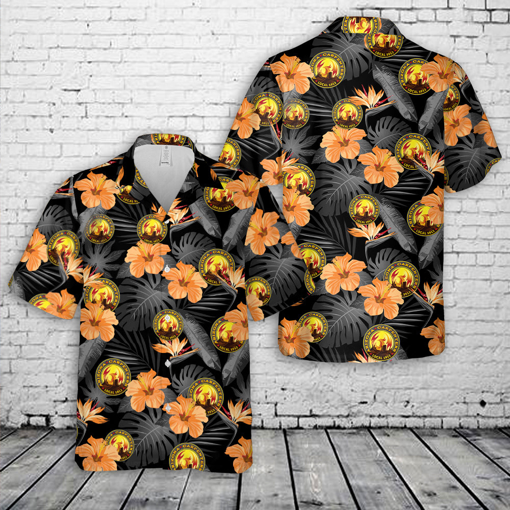 Carpenters Local 1912 Hawaiian Shirt
