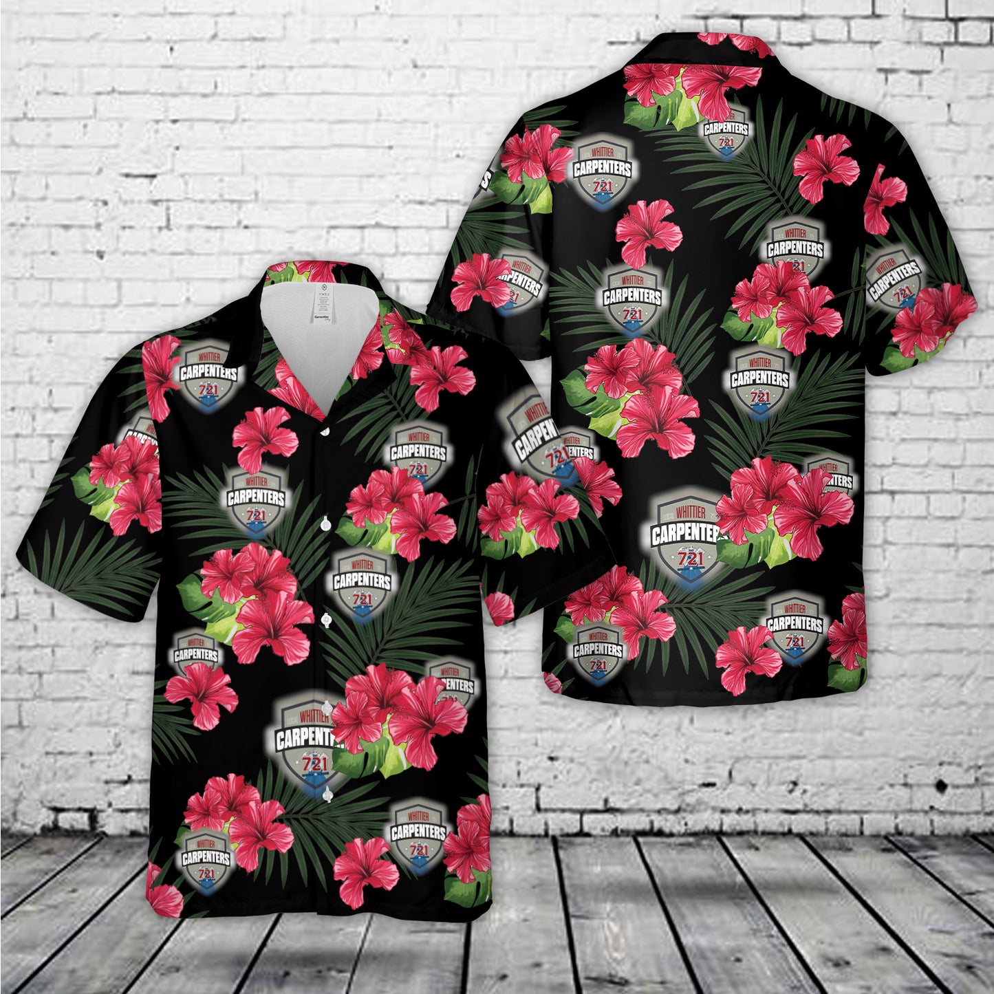 Carpenters Local Union 721 Hawaiian Shirt