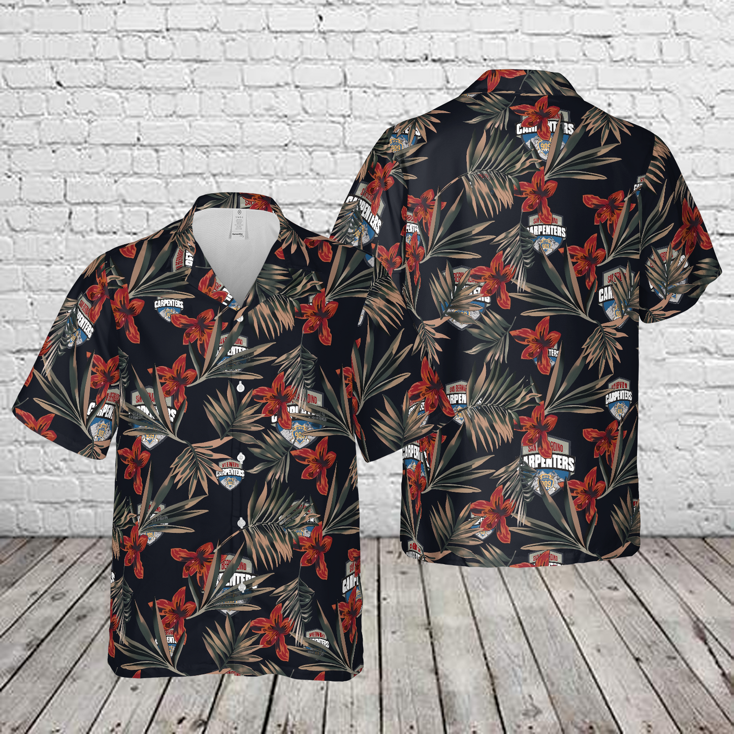 Carpenters Local Union 909 Hawaiian Shirt