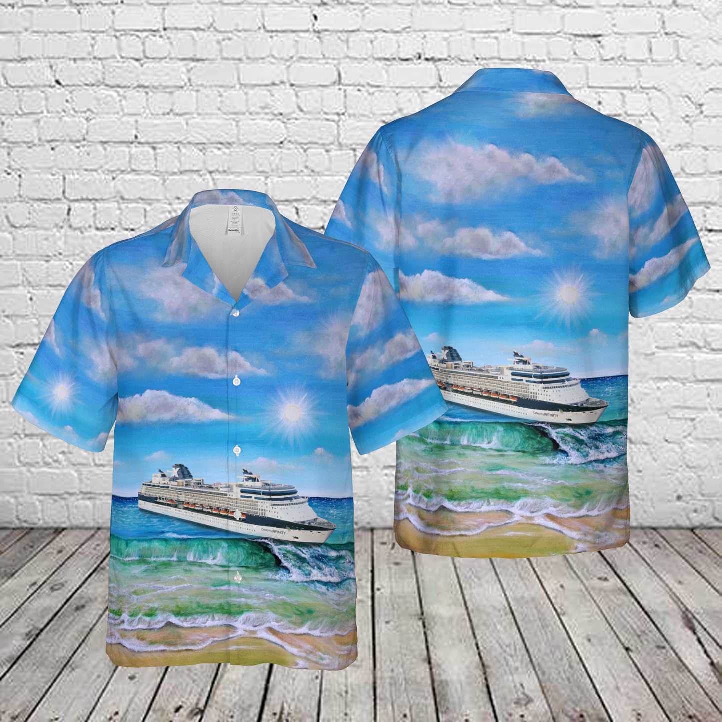 Celebrity Cruises Celebrity Infinity Hawaiian Shirt