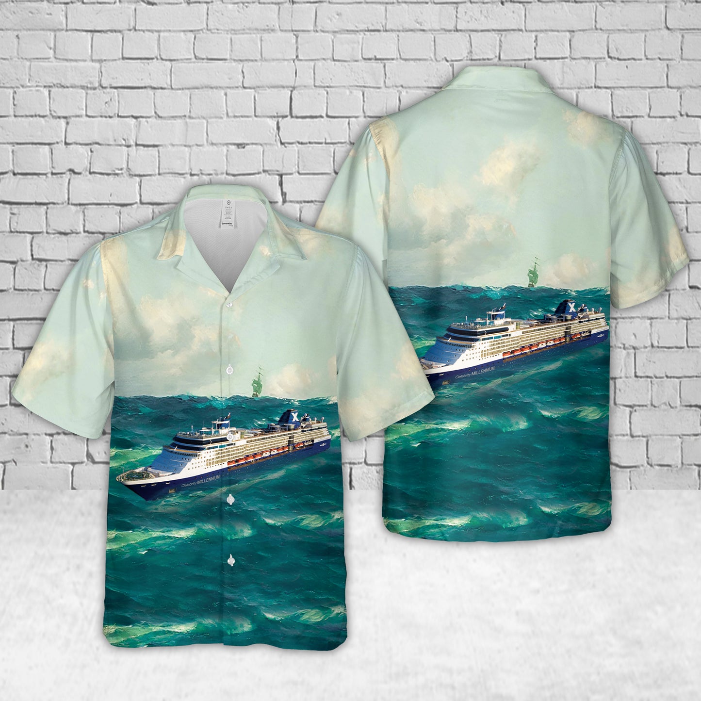 Celebrity Cruises Celebrity Millennium Hawaiian Shirt