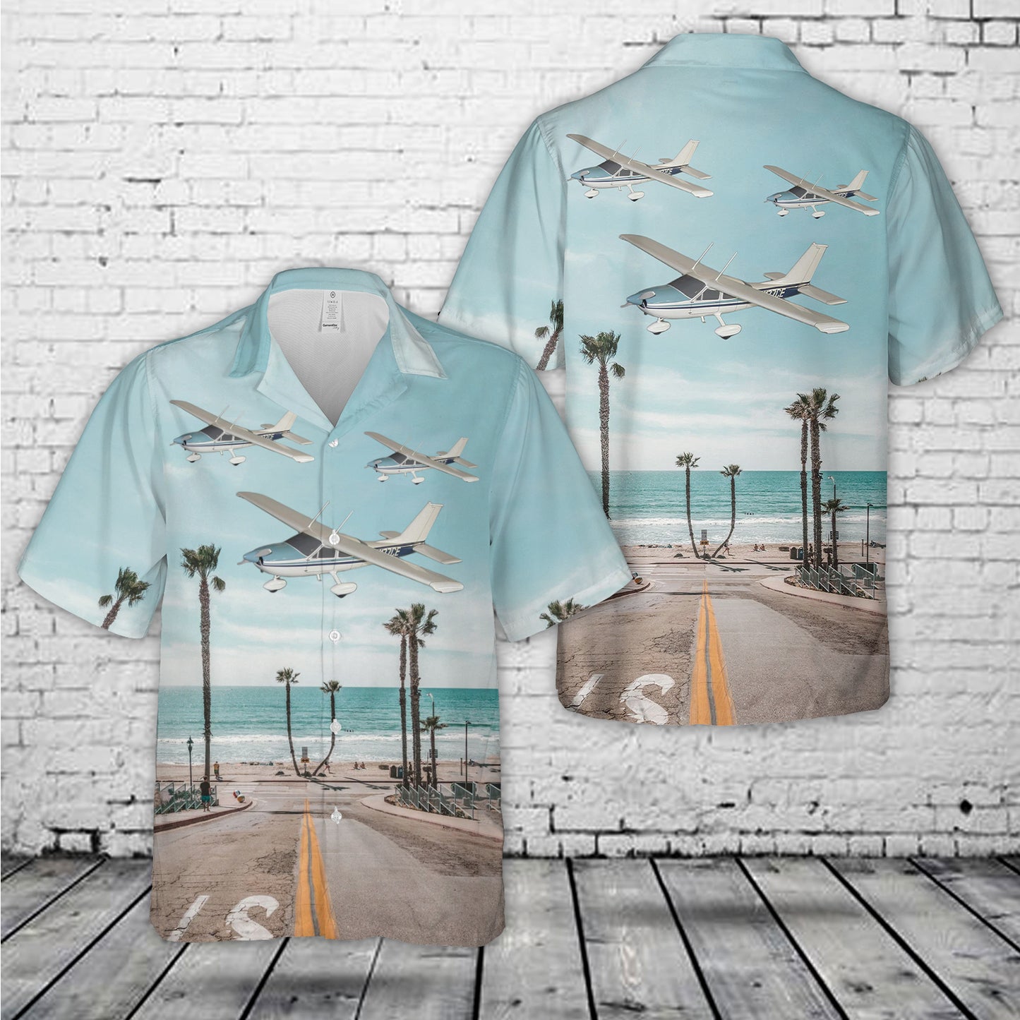 Cessna 177 Cardinal Hawaiian Shirt