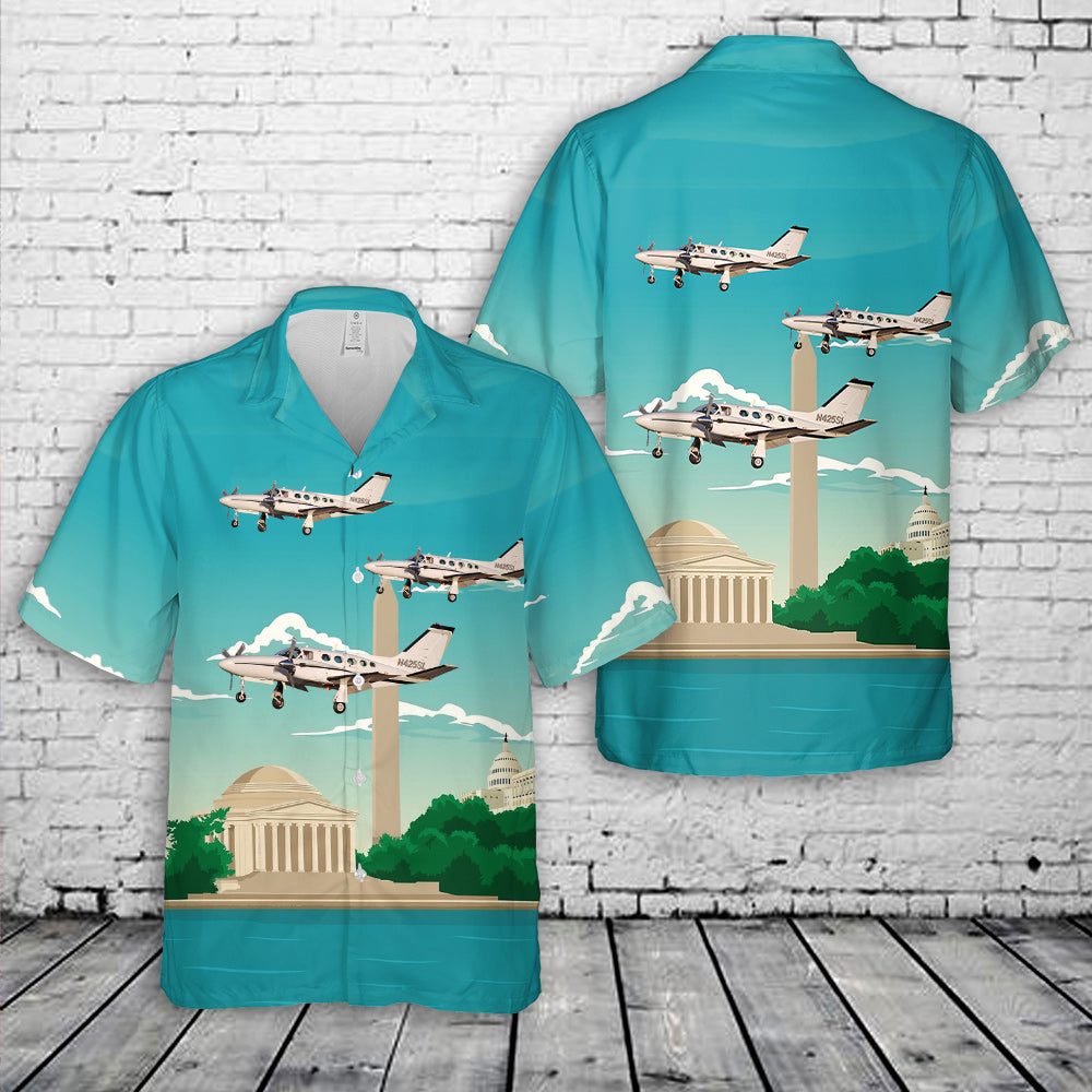 Cessna 425 Conquest airplane Hawaiian Shirt