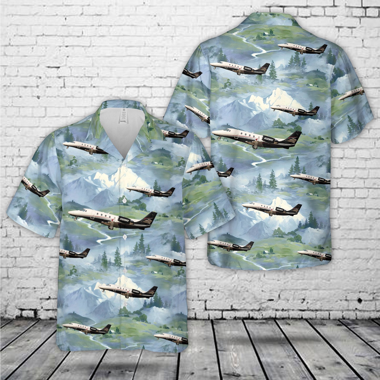 Cessna 560XL Citation XLS+ Hawaiian Shirt