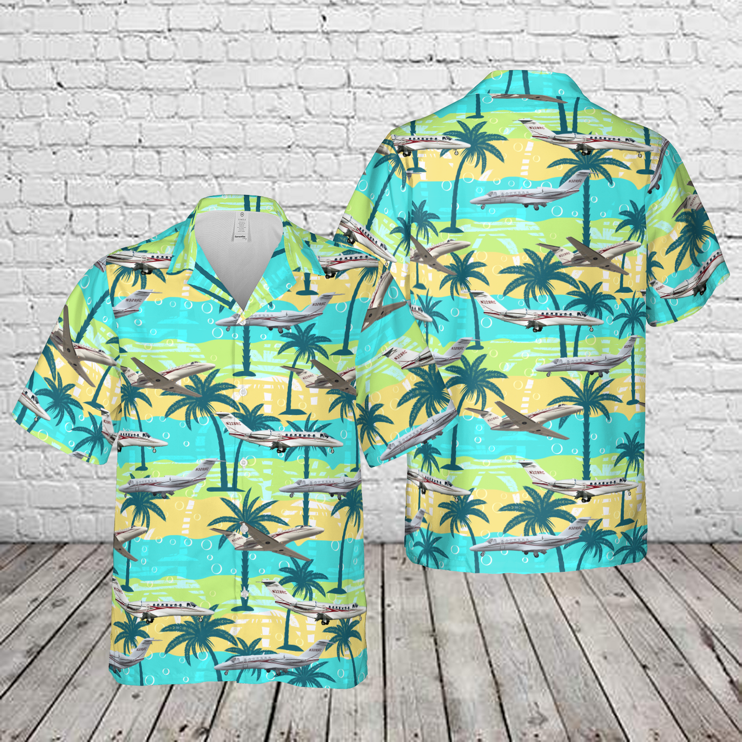 Cessna Citation XLS Hawaiian Shirt