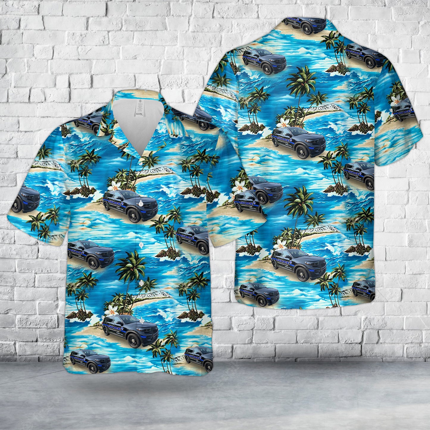 Charleston, South Carolina, City of Charleston Police Department Hawaiian Shirt