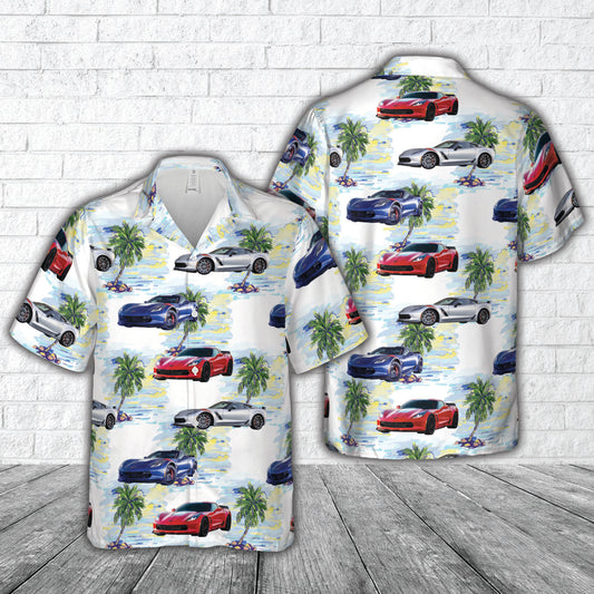 Chevrolet Corvette C7 Grand Sport 2017 Hawaiian Shirt