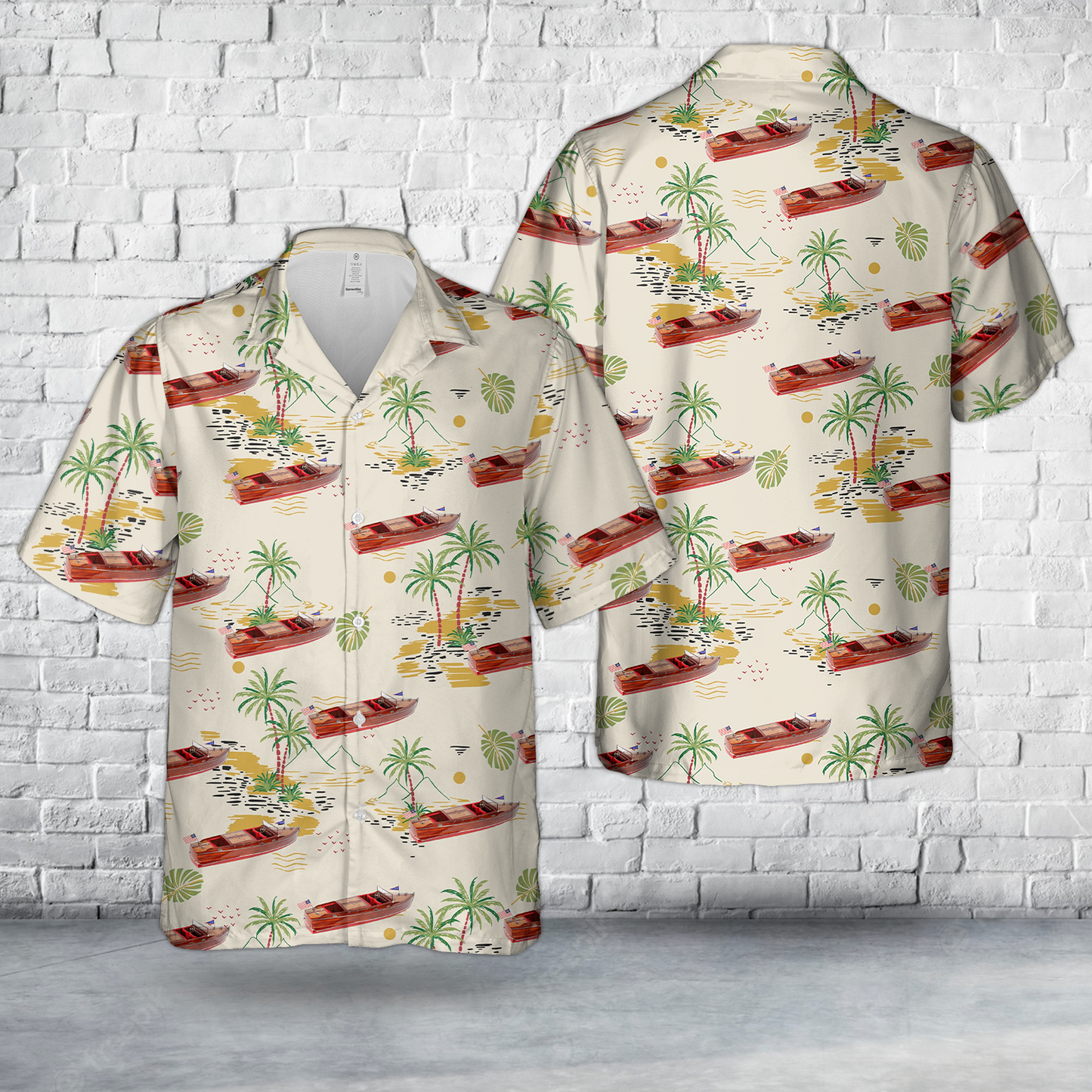 Chris Craft Runabout 1940 Hawaiian Shirt
