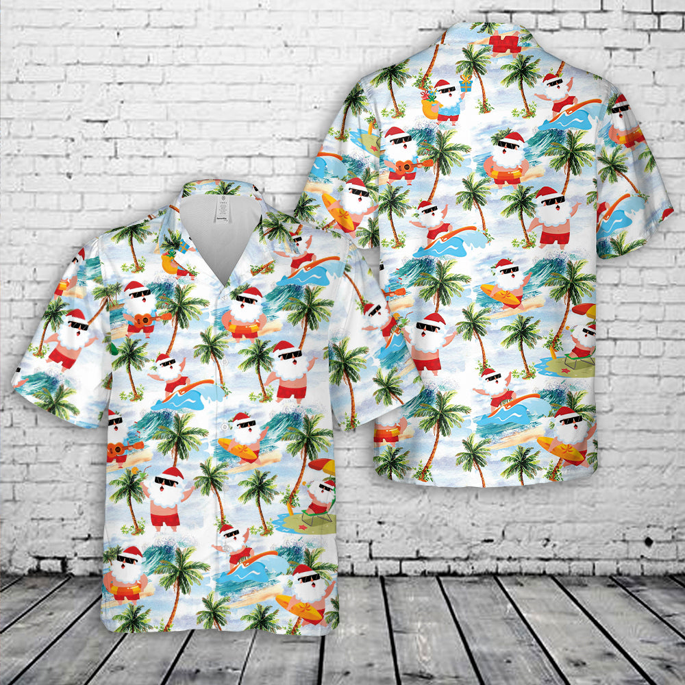 Christmas In July Hawaiian Shirt