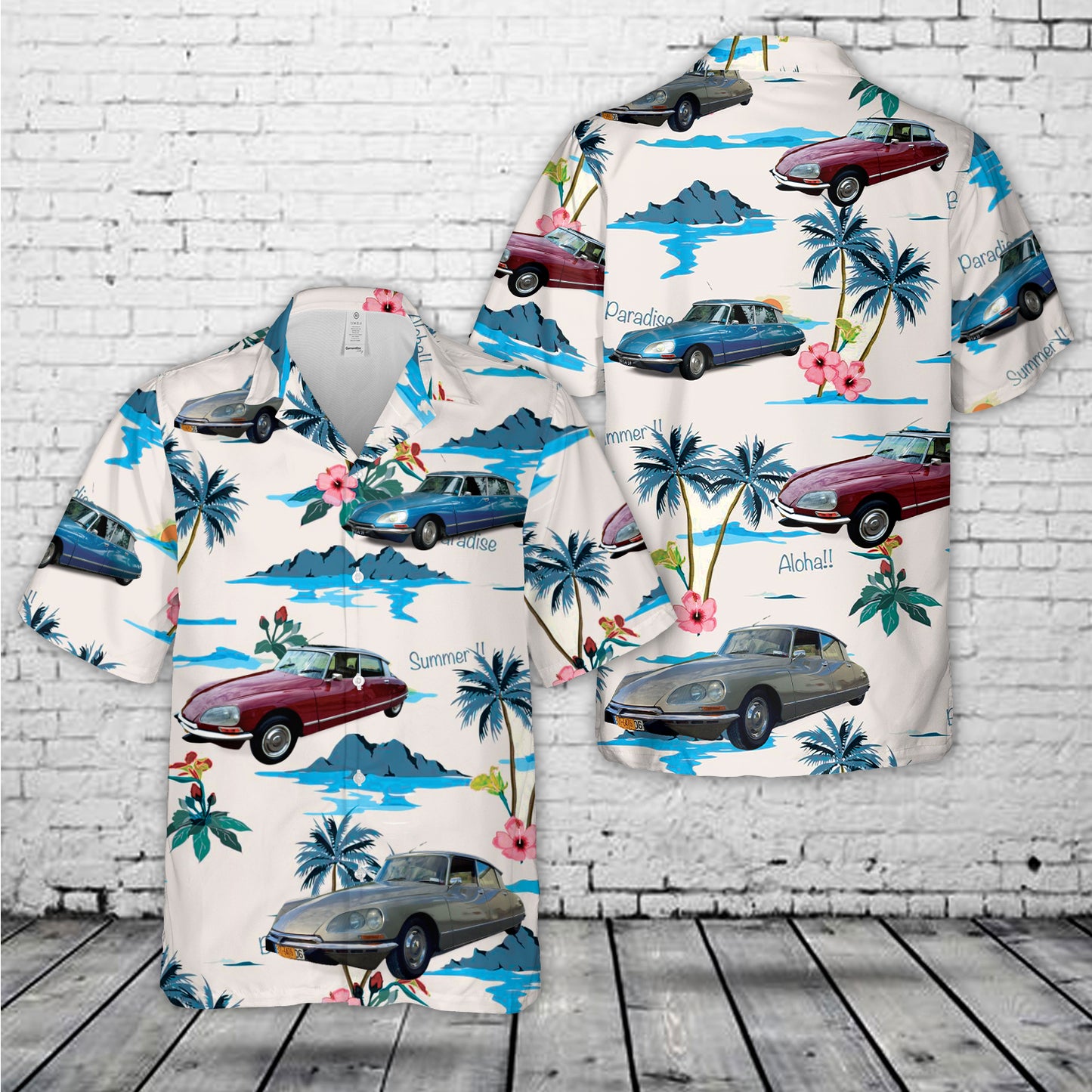 Citroen DS 23 (1973) Hawaiian Shirt