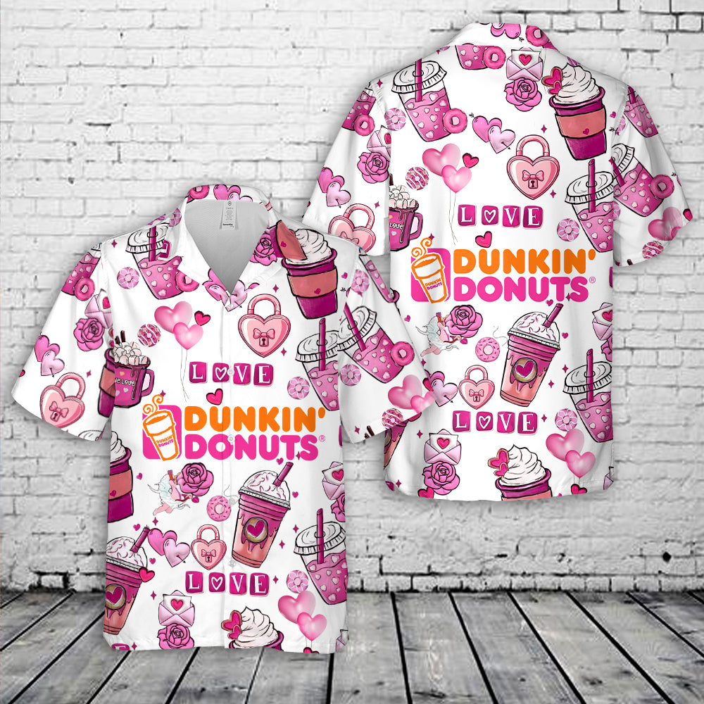 Coffee Is My Valentine Hawaiian Shirt