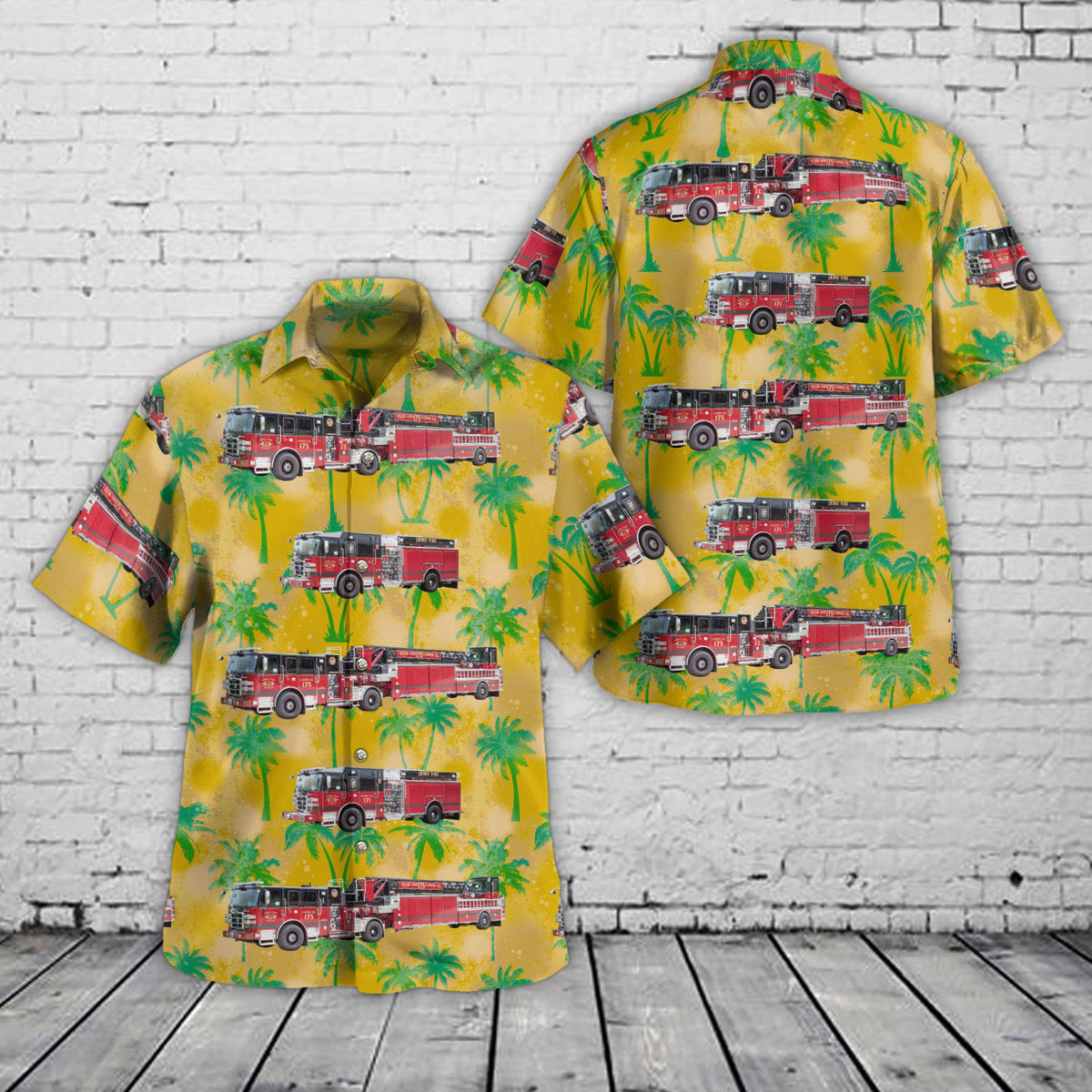Columbia, South Carolina, Irmo Fire District Hawaiian Shirt