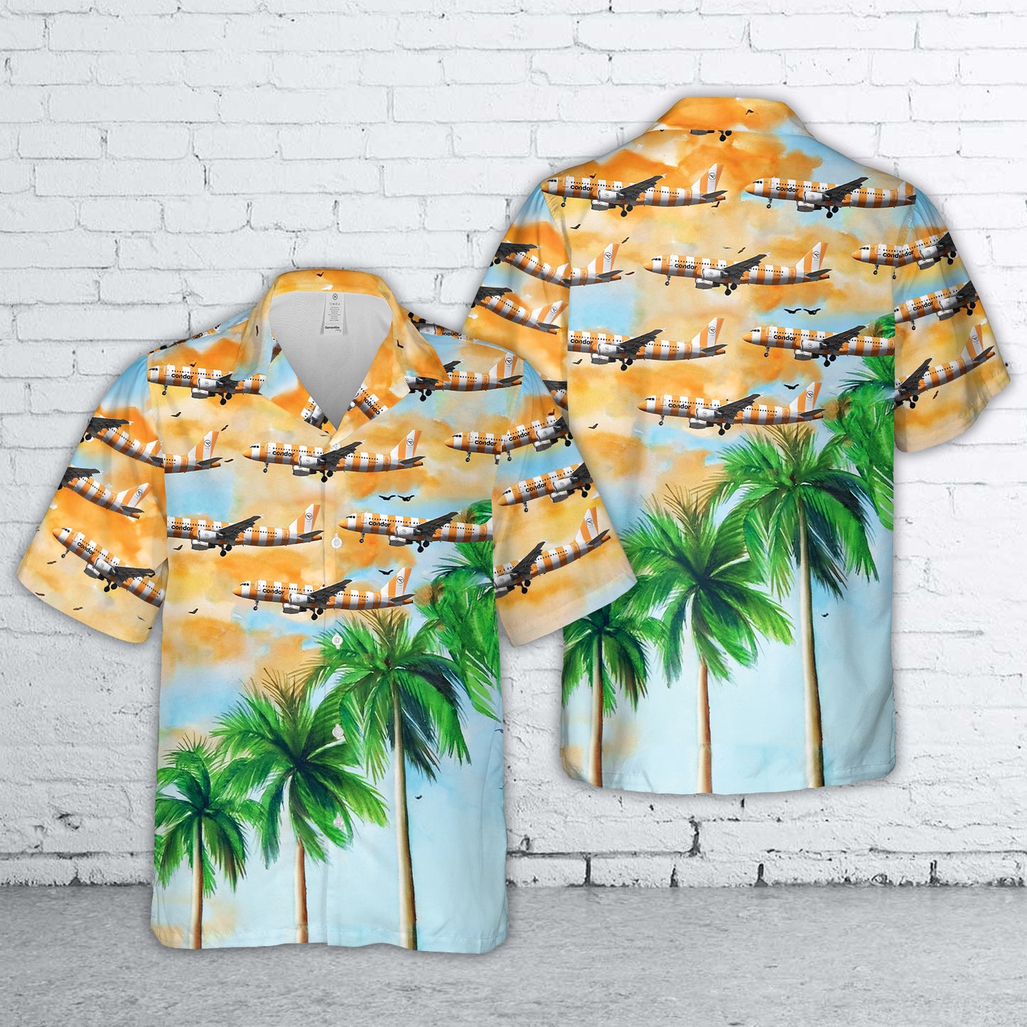 Condor Airbus A320-214 Sunshine Hawaiian Shirt