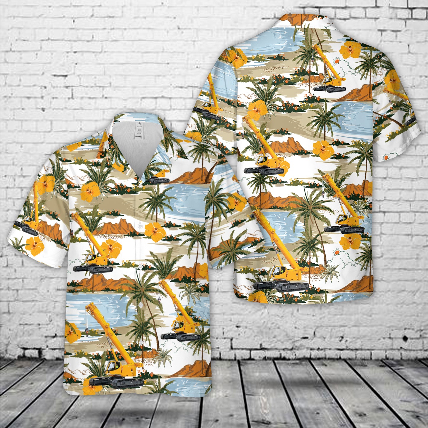 Construction Liebherr Telescopic crawler crane LTR 1060 Hawaiian Shirt