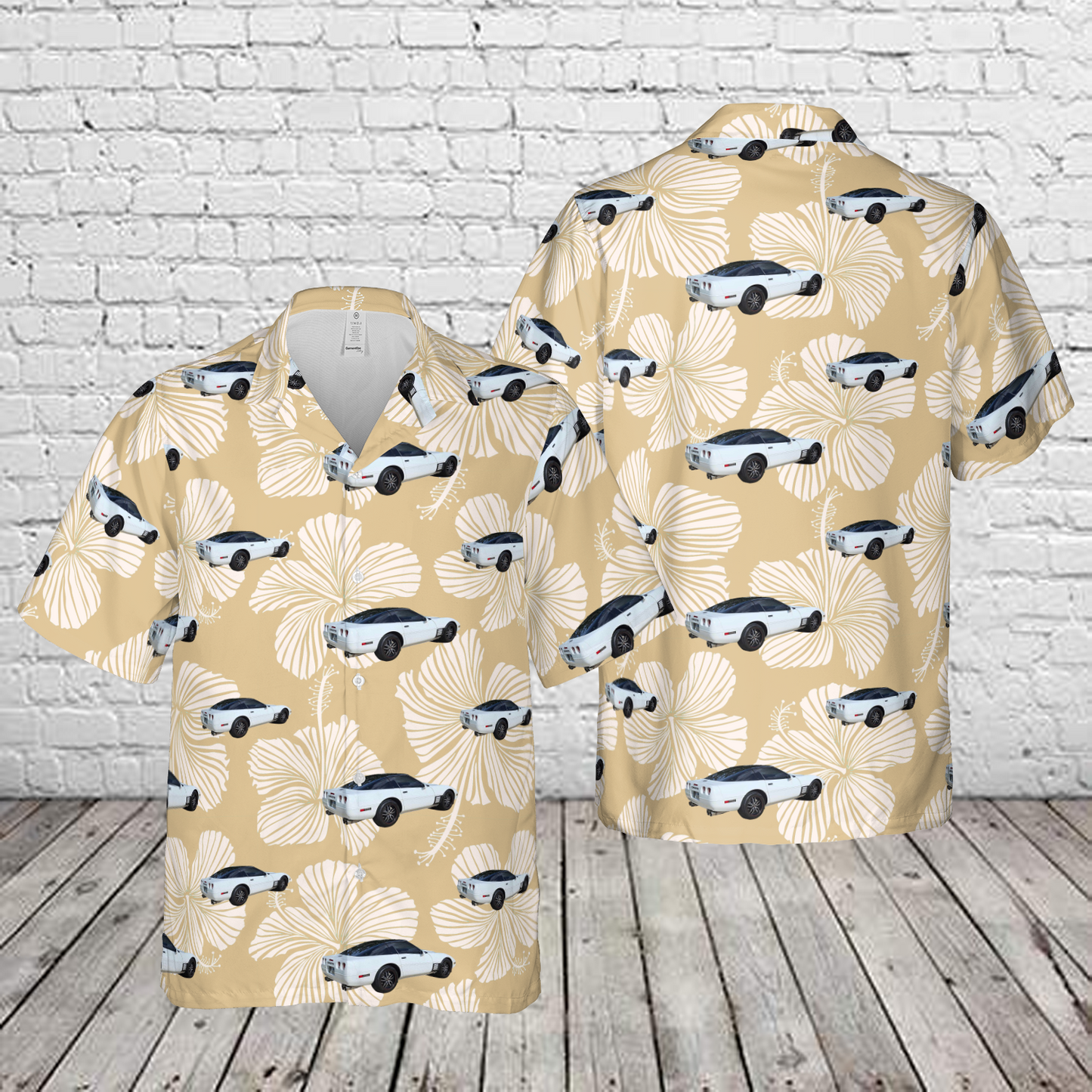 Corvette C4 (1984-1996) Hawaiian Shirt