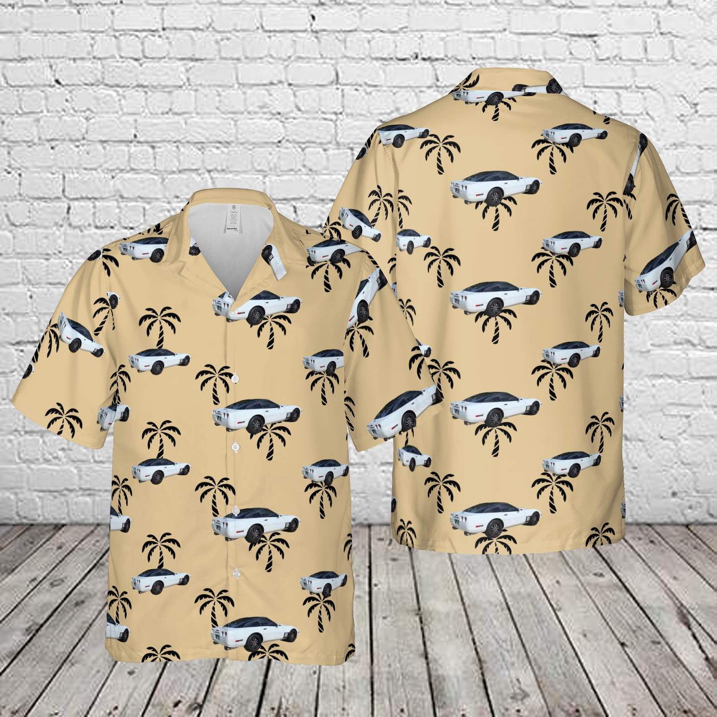 Corvette C4 (1984-1996) Hawaiian Shirt