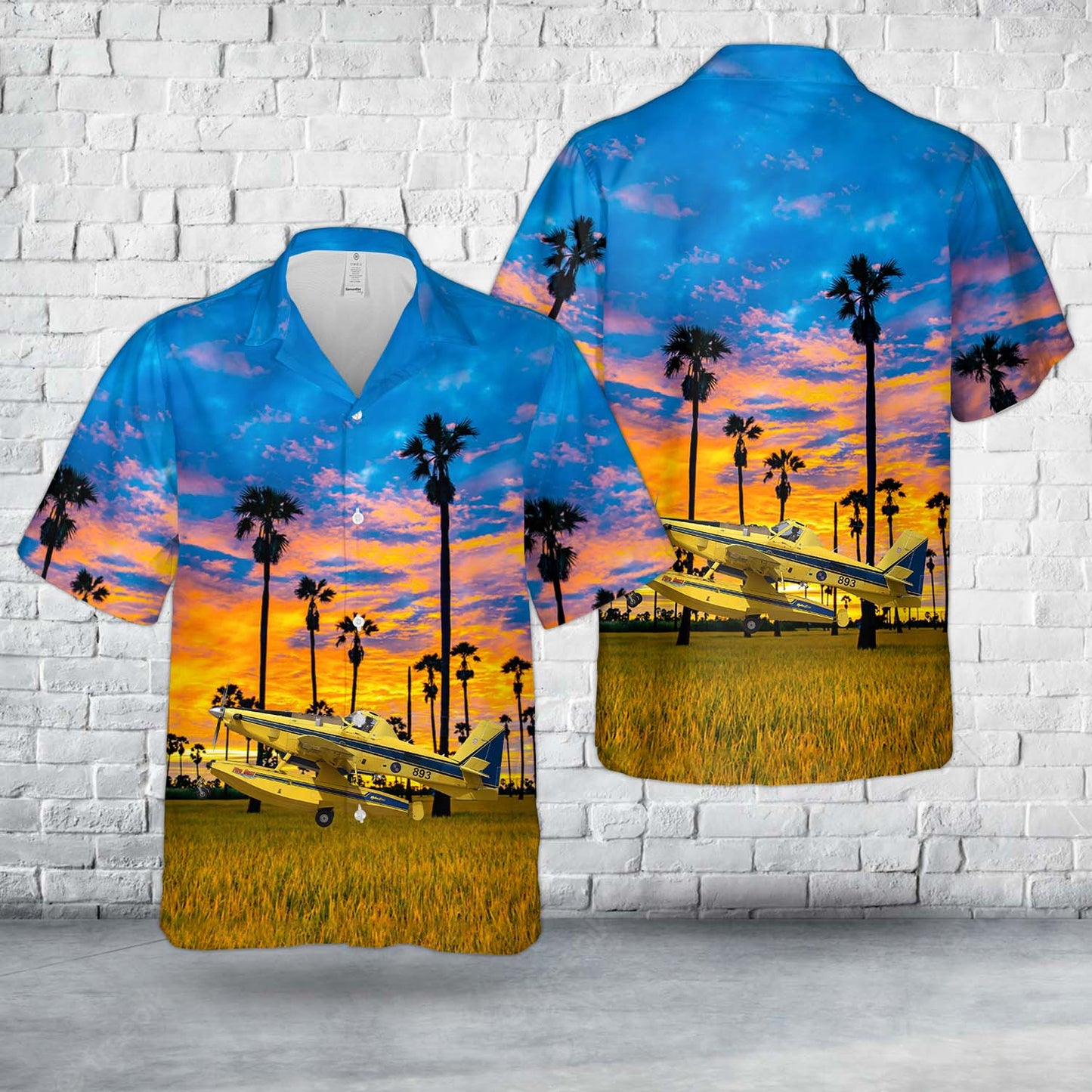 Croatian Air Force Air Tractor AT-802AF Fire Boss Hawaiian Shirt