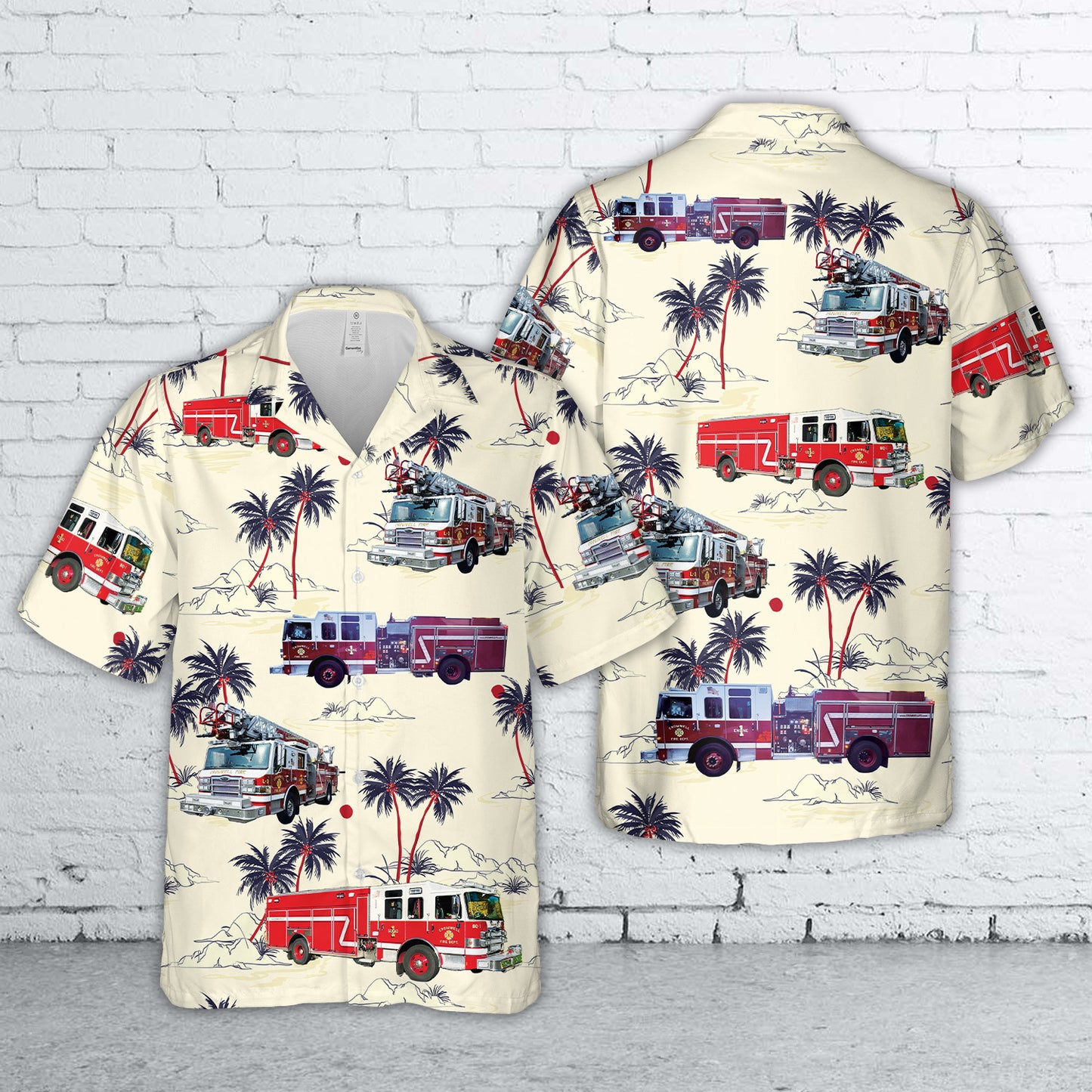 Cromwell, Connecticut, Cromwell Fire Department Hawaiian Shirt