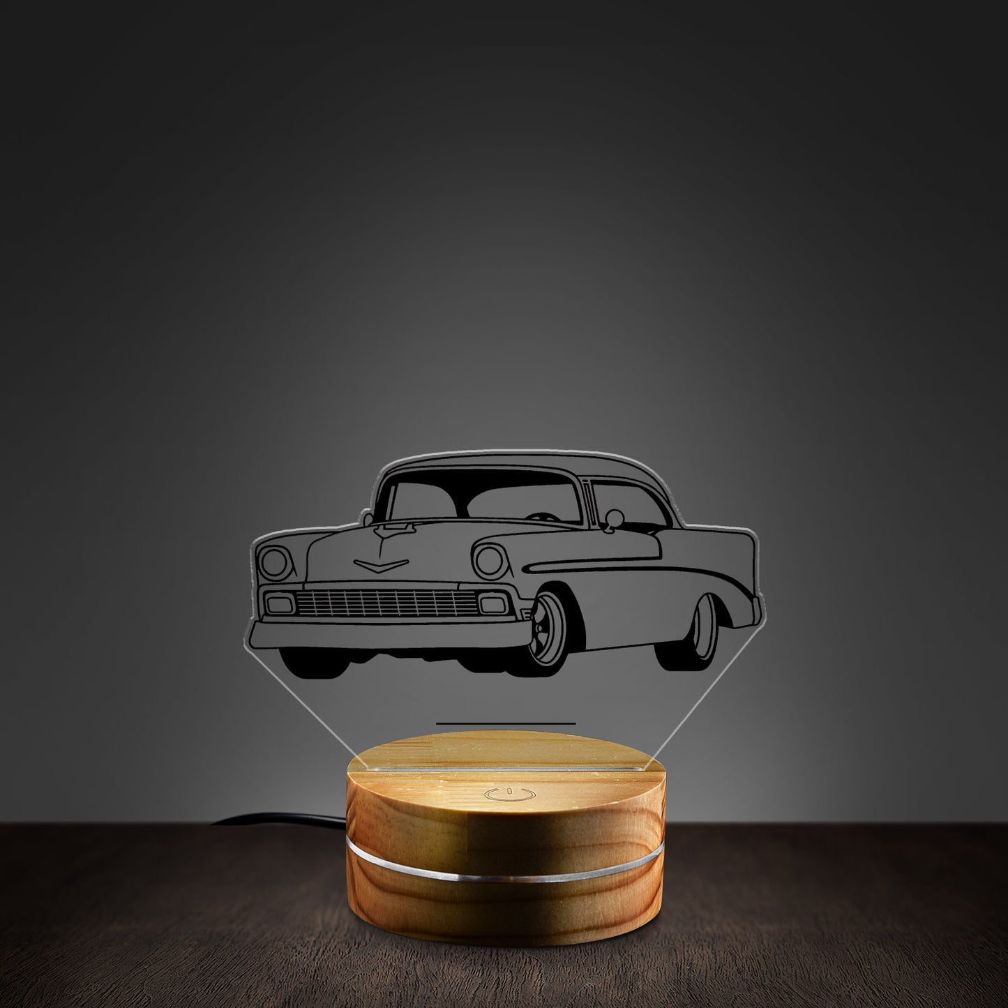 Custom Image And Name Car Custom Shape Photo Night Light