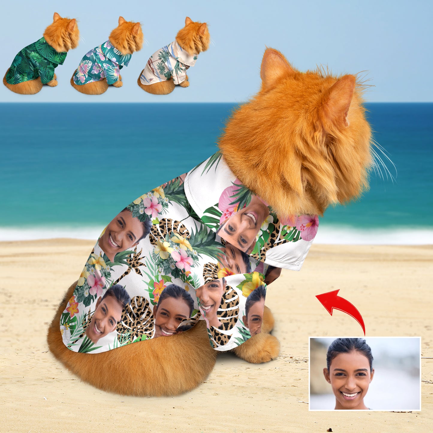 Custom Image Pet Hawaiian Shirt