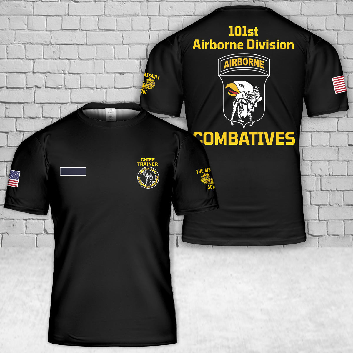 Custom Name US Army The Sabalauski Air Assault School (TSAAS) T-Shirt 3D