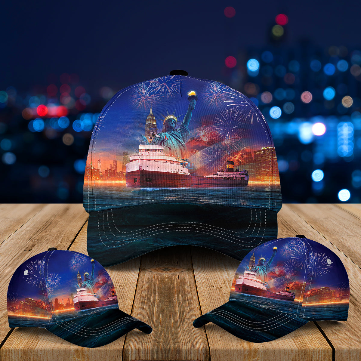 SS Edmund Fitzgerald Baseball Cap