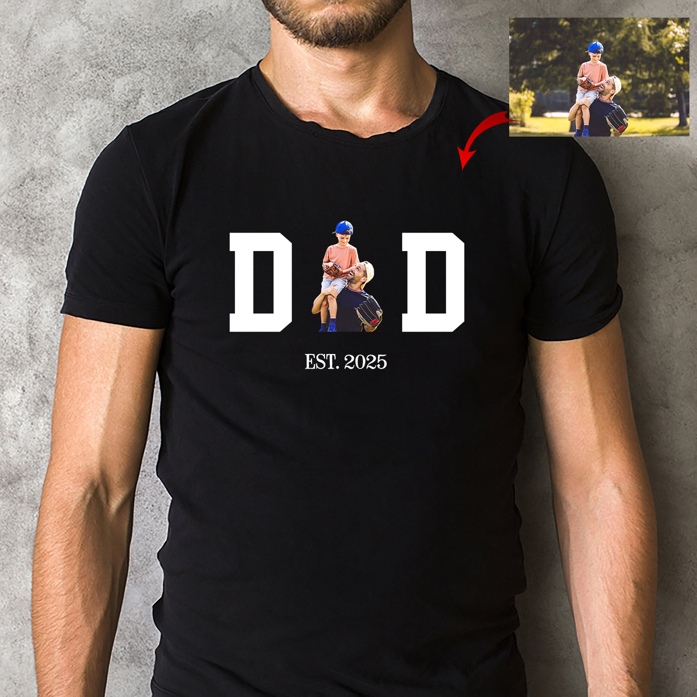 Custom Picture & Classic Unisex T-Shirt Gildan 5000 (Made In US) NLSI1702PL12