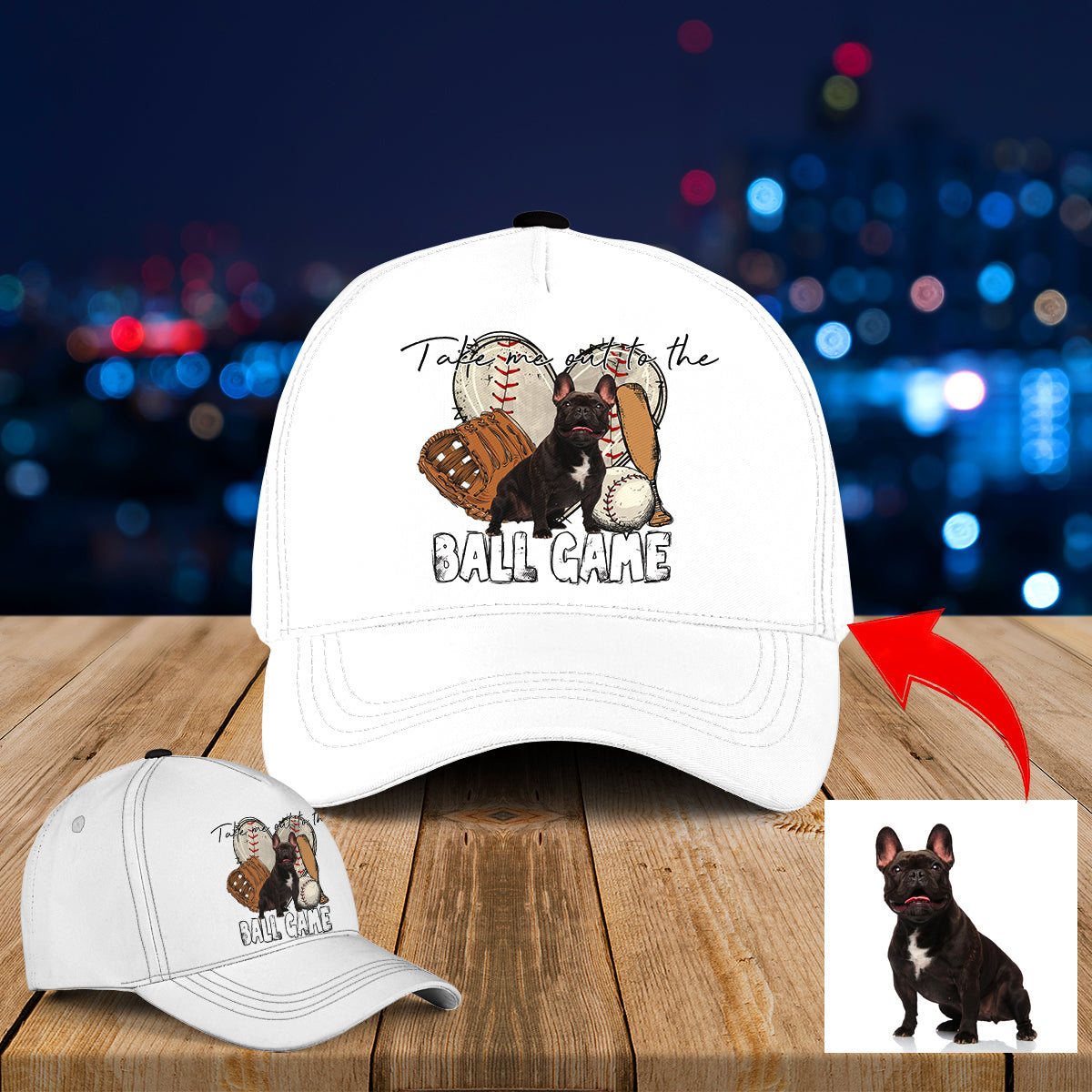 Custom Your Pet Photo Baseball Cap