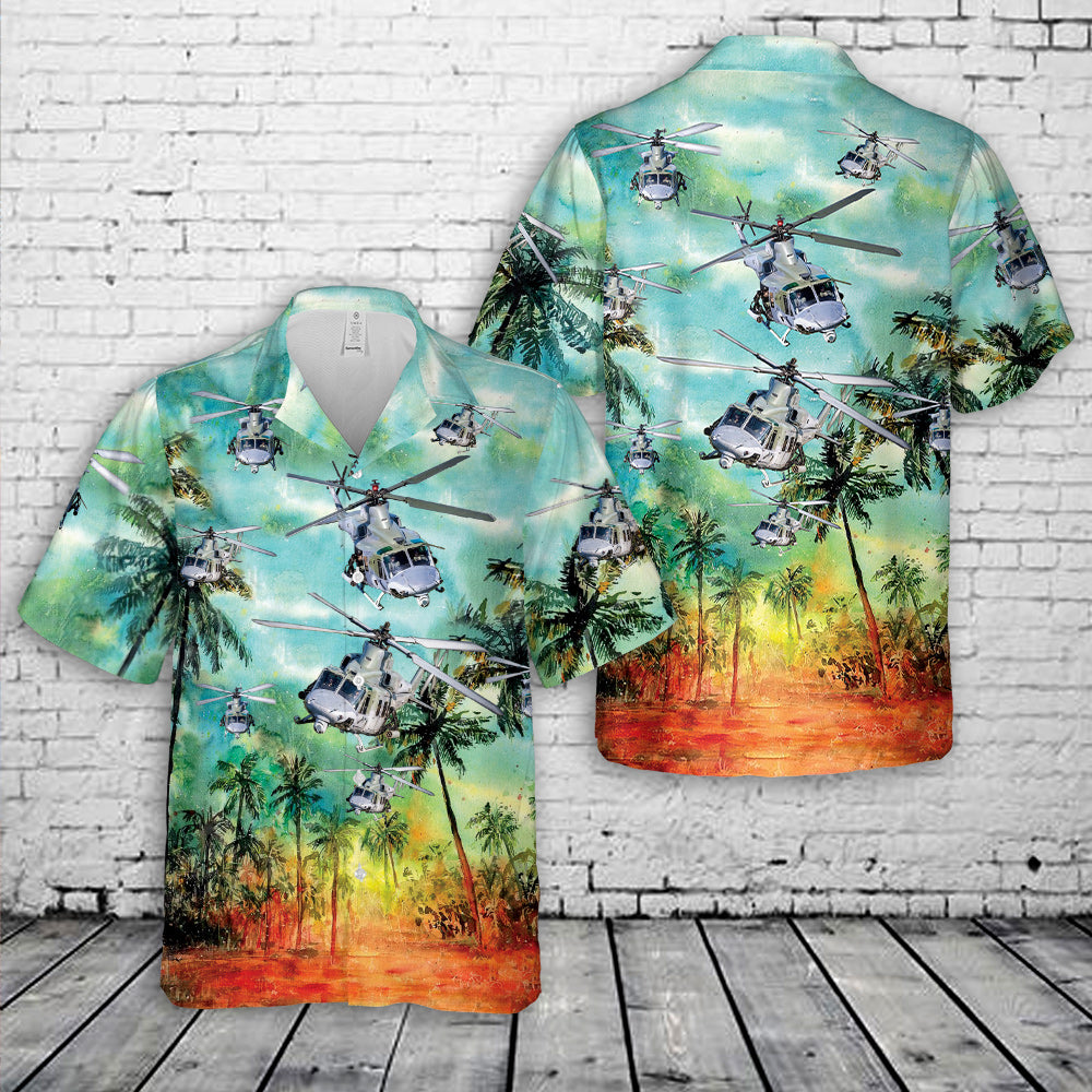 Czech Air Force UH-1Y Venom Hawaiian Shirt