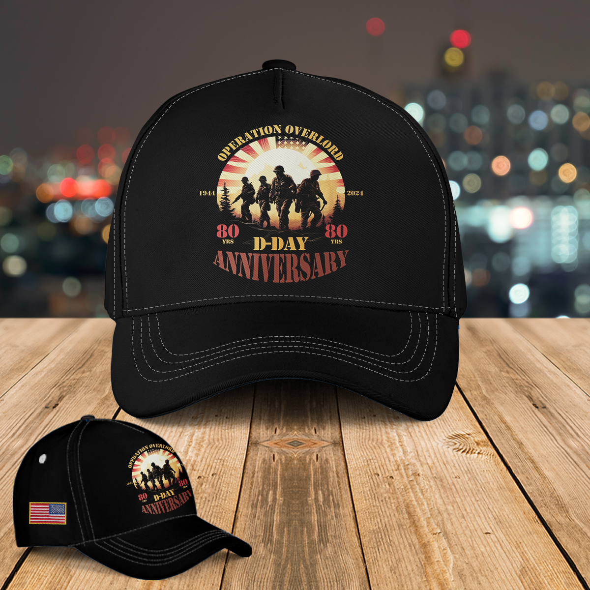 D-Day 80th Anniversary Baseball Cap