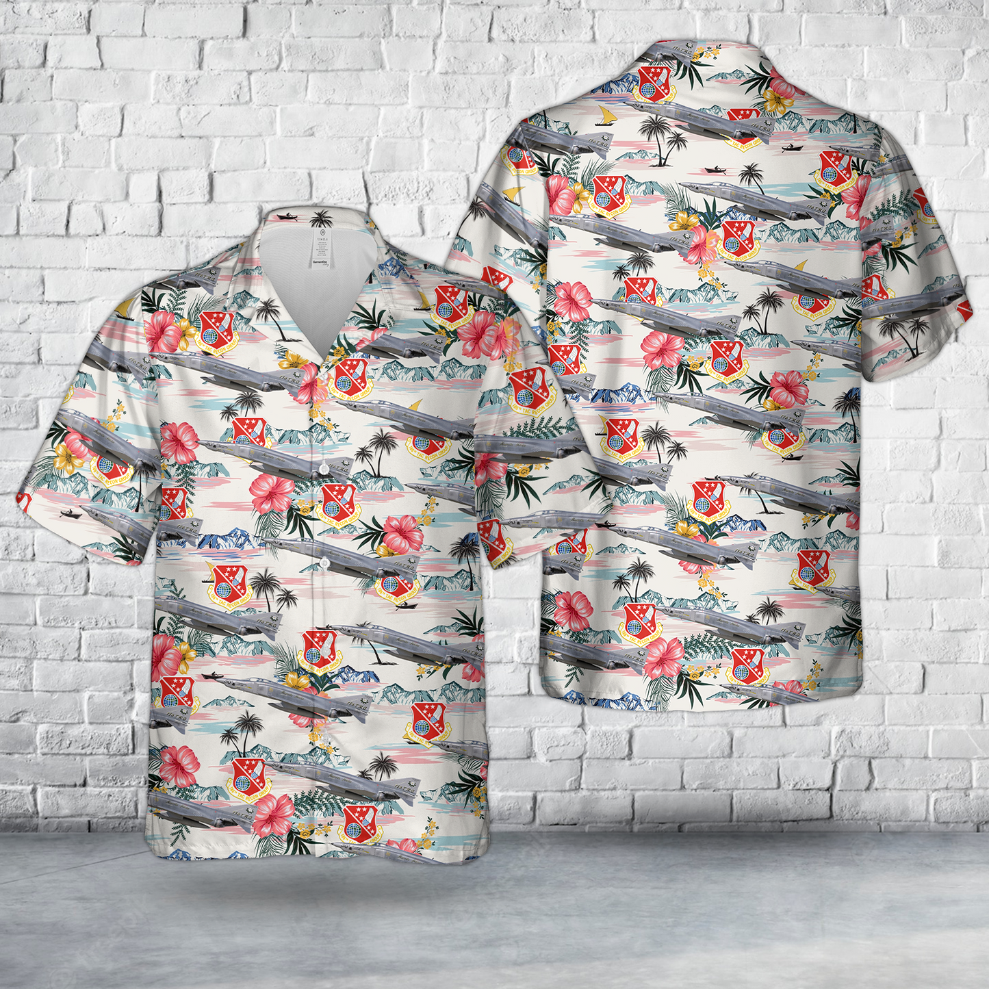 USAF RF-4C Phantom II "Magnolia Militia" 50th Anniversary Hawaiian Shirt