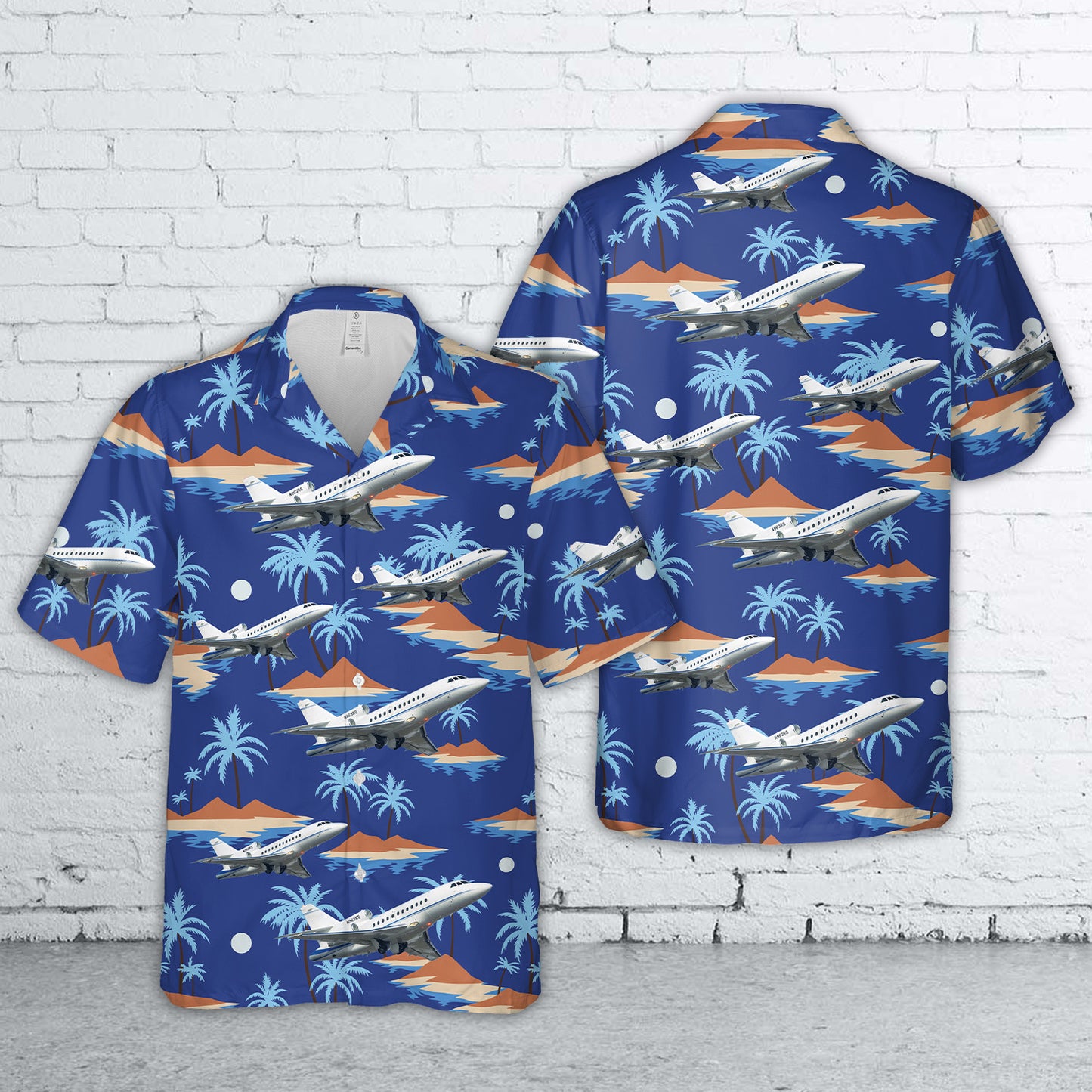 Dassault Falcon 900 (N963RS) Hawaiian Shirt