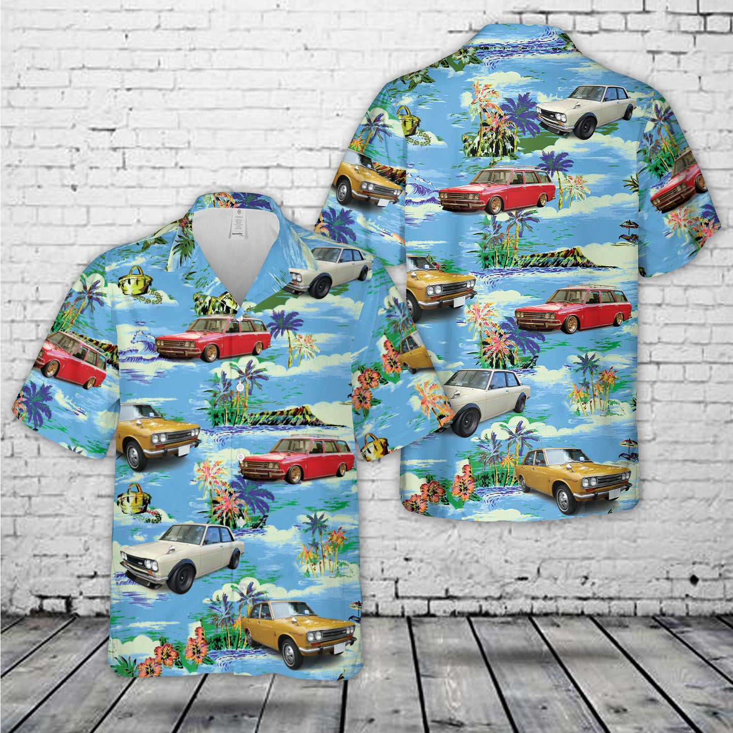 Datsun 510 Hawaiian Shirt